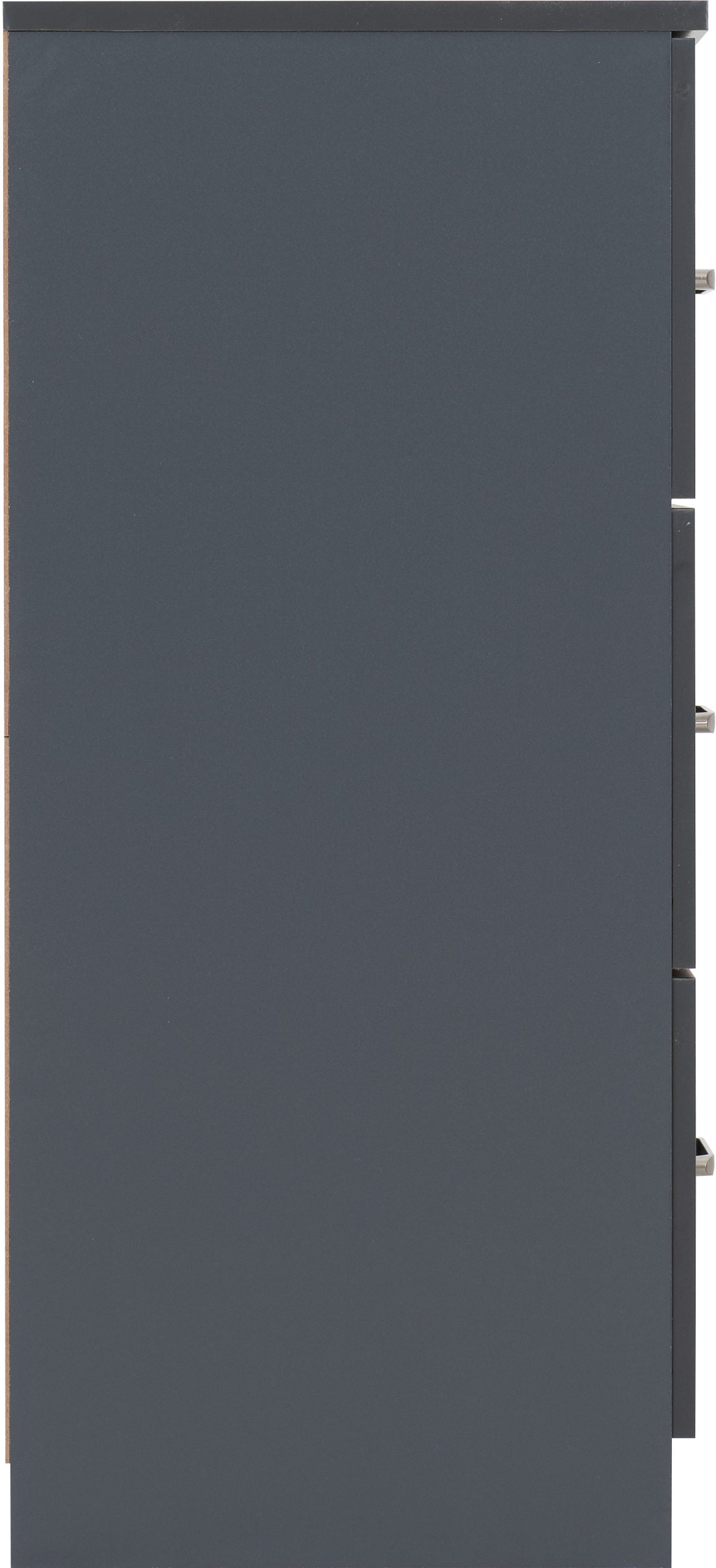 Dakota 6 Drawer Chest - Dark Grey
