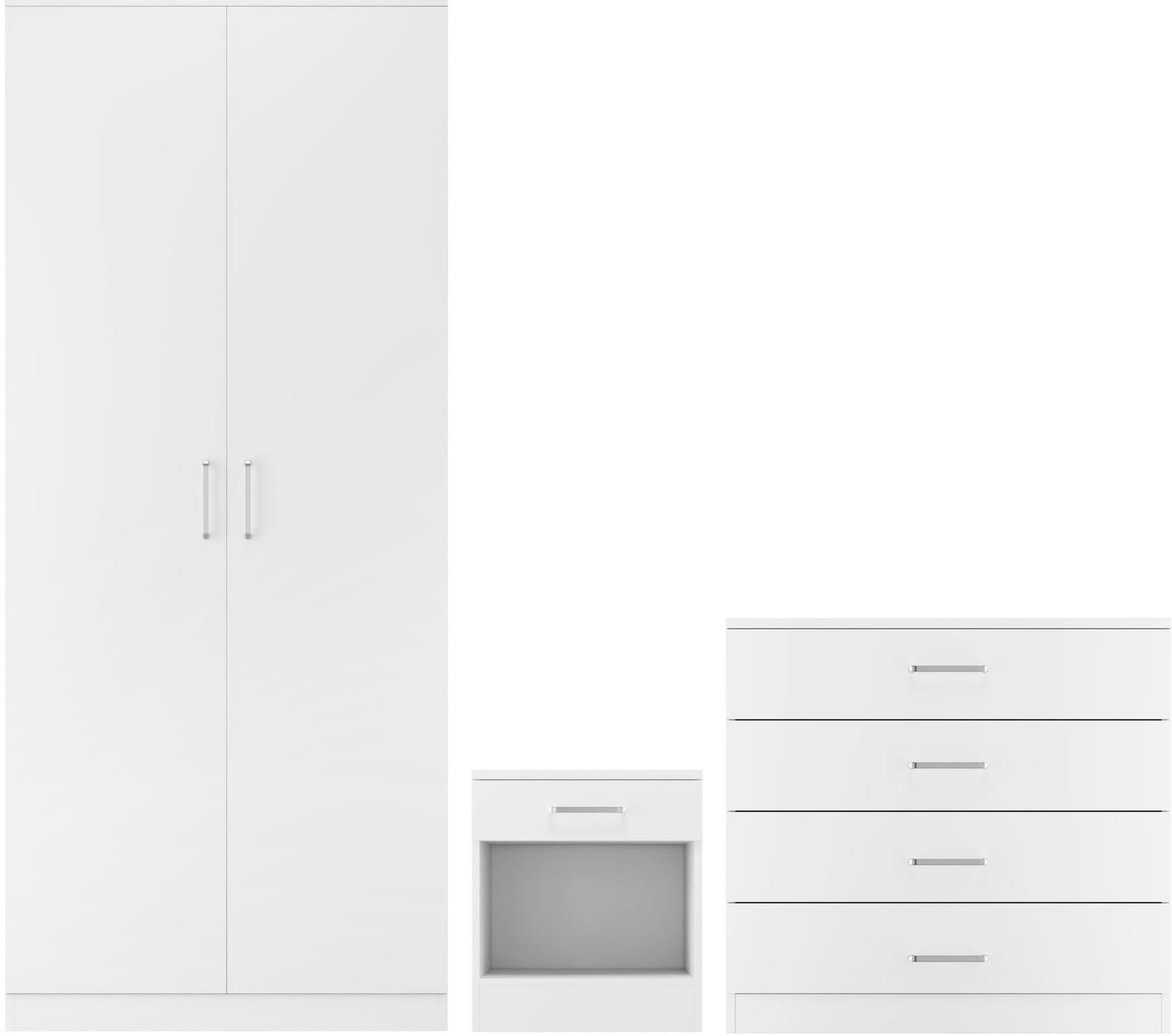 Dakota Trio Set - White