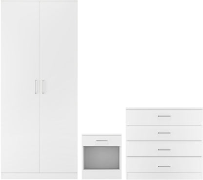 Dakota Trio Set - White