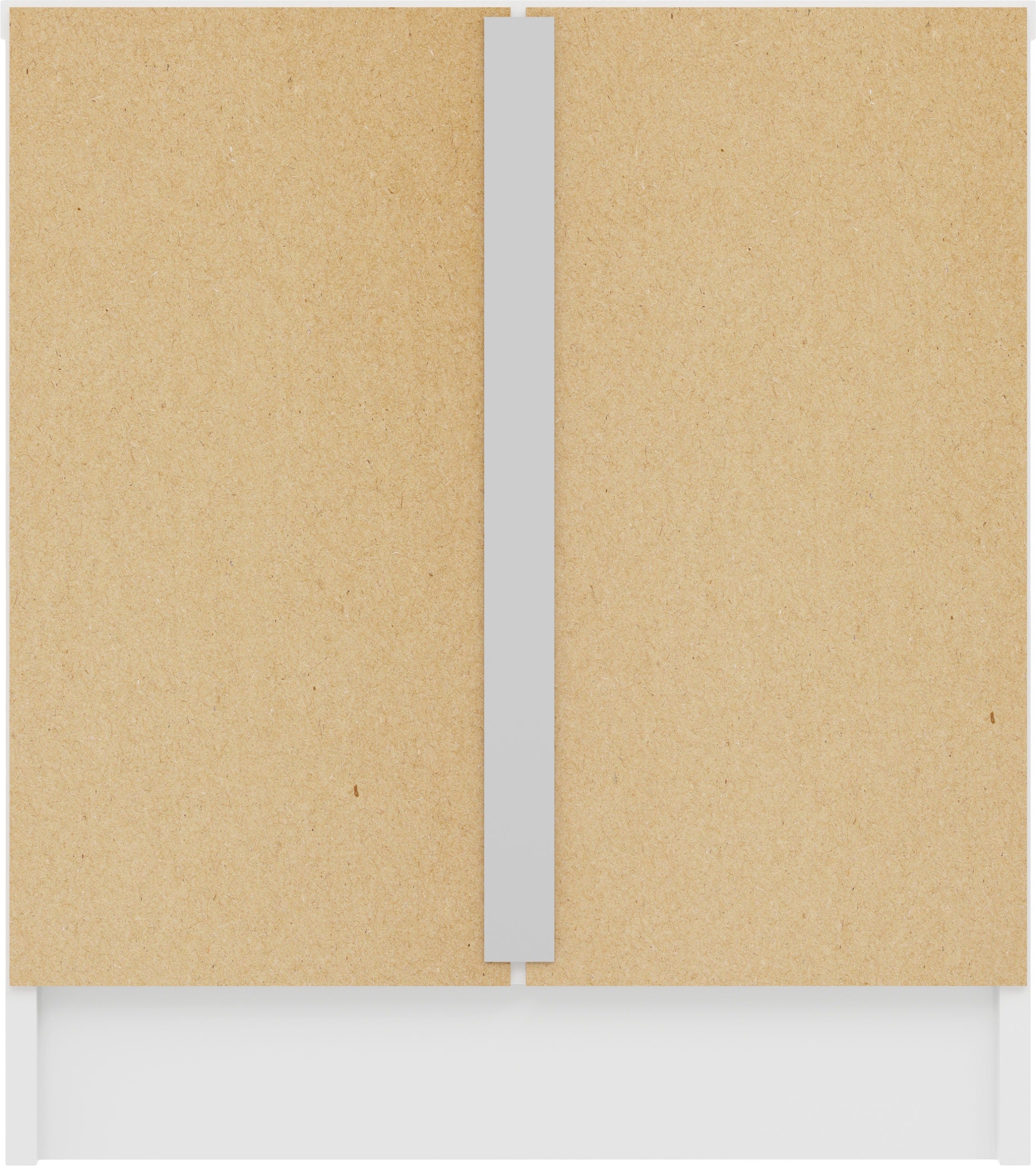 Denver 1 Drawer Bedside - White/Pink Gloss