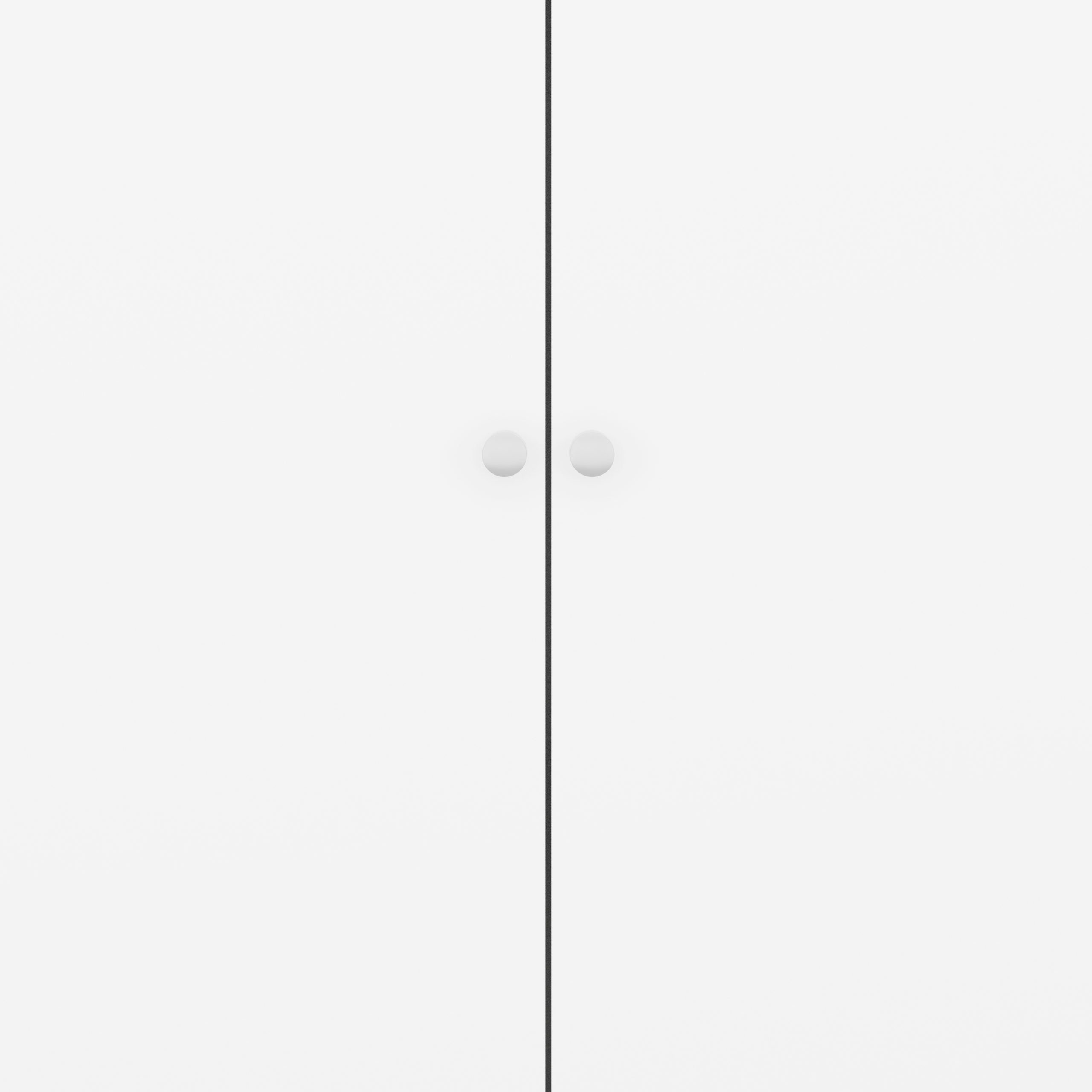 Denver 2 Door Wardrobe - White Gloss