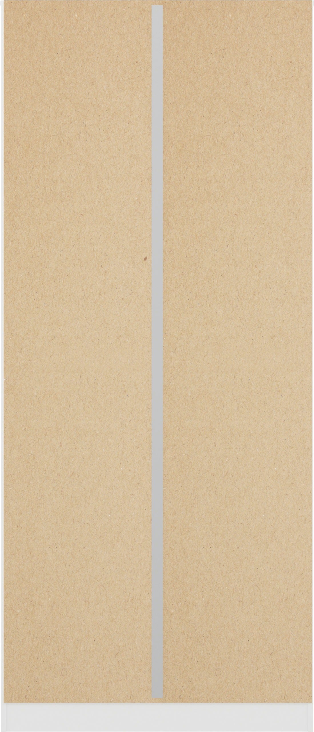 Denver 2 Door Wardrobe - White/Pink Gloss