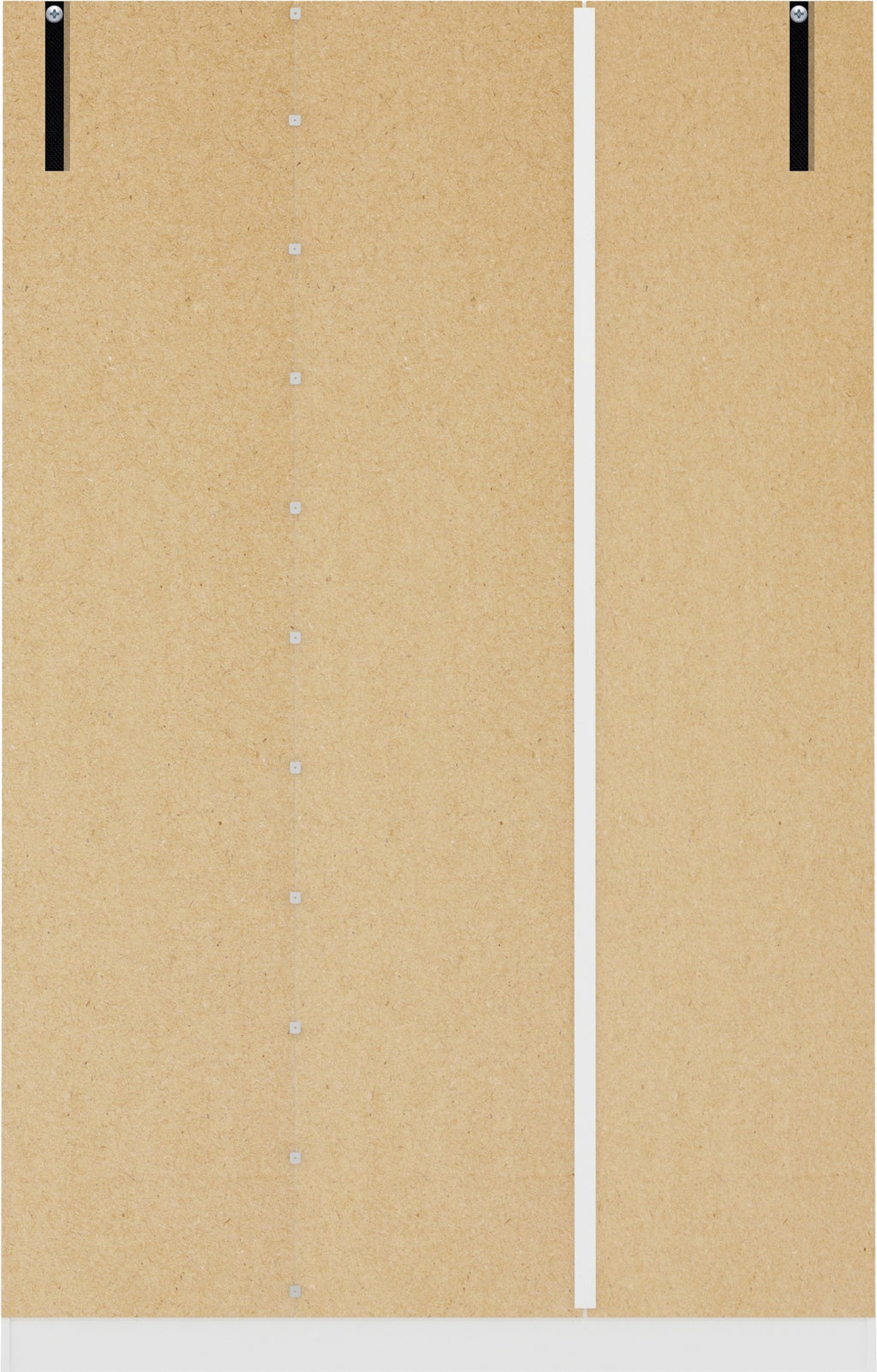 Denver 3 Door Wardrobe - White Gloss