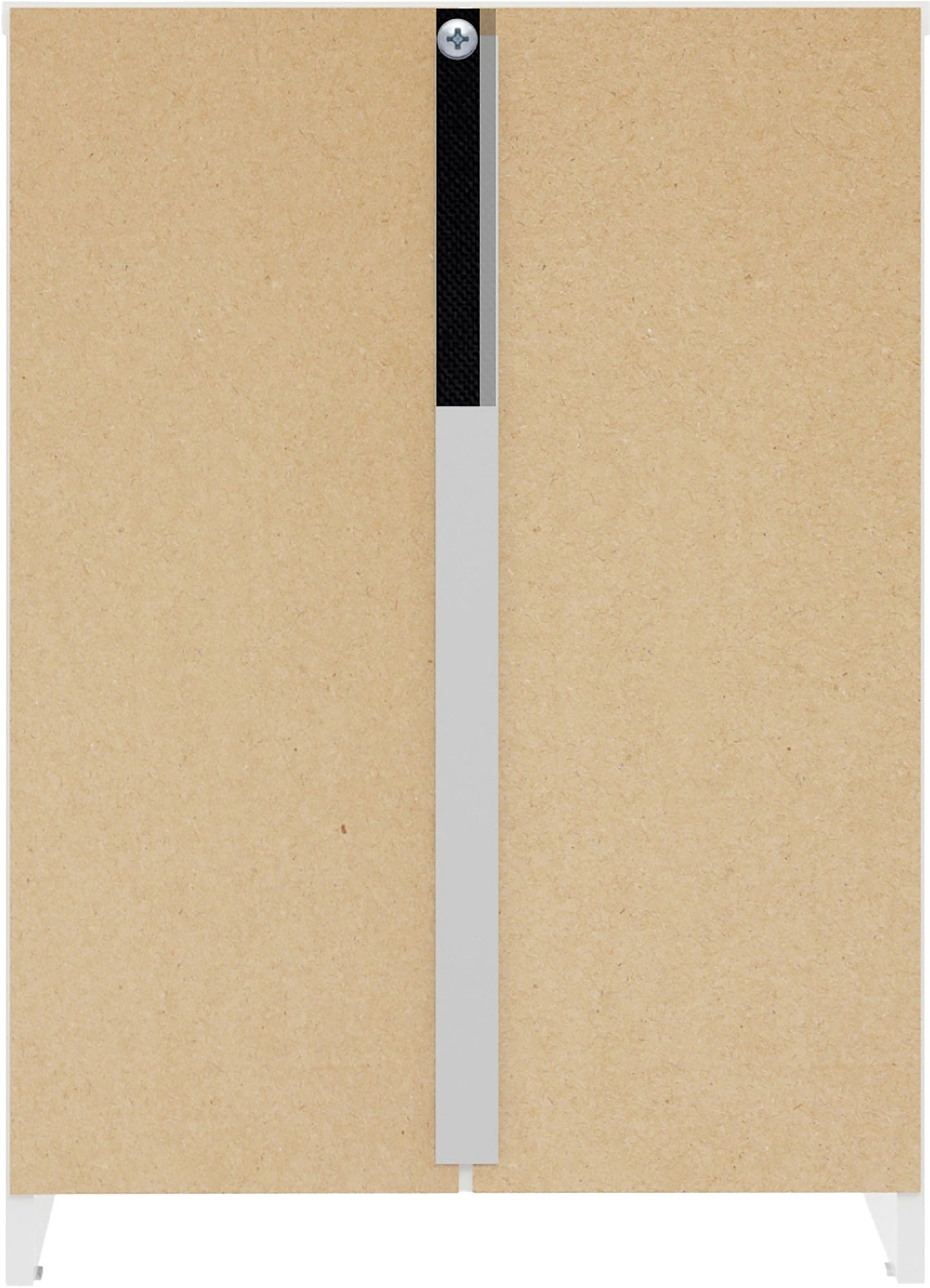 Denver 3 Drawer Bedside - White Gloss