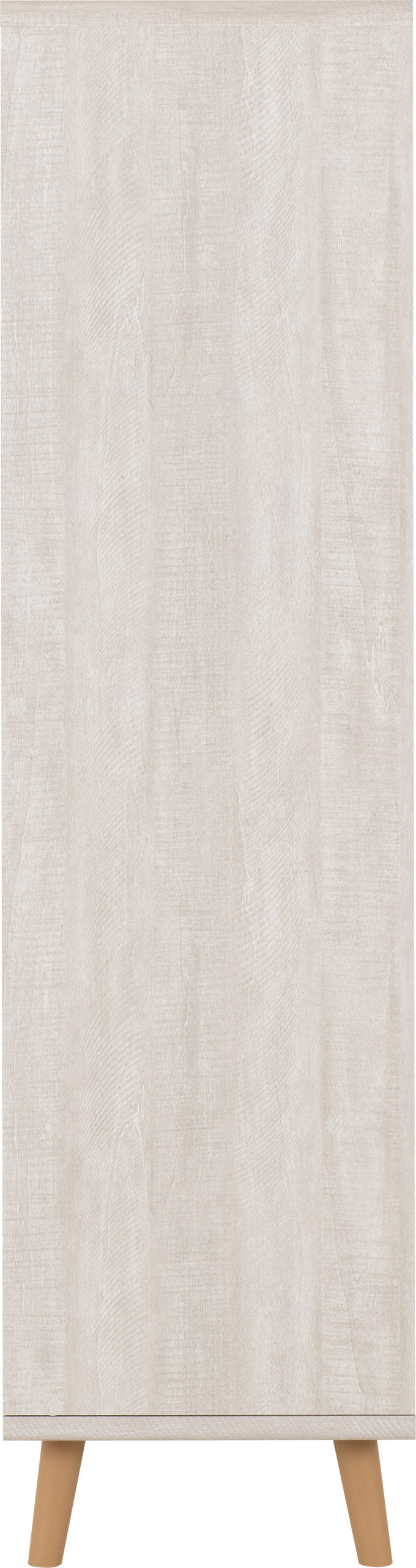 Dixie 2 Door Wardrobe - Dusty Grey/White