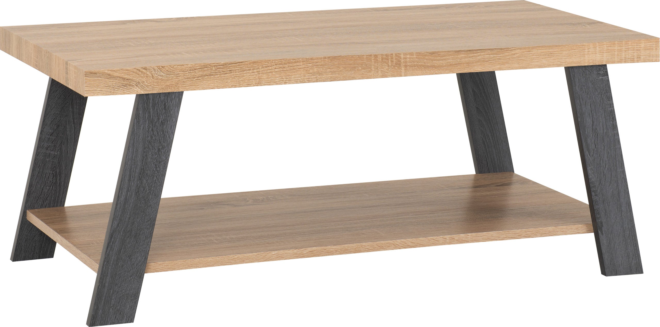 Eddie Coffee Table - Grey/Sonoma Effect