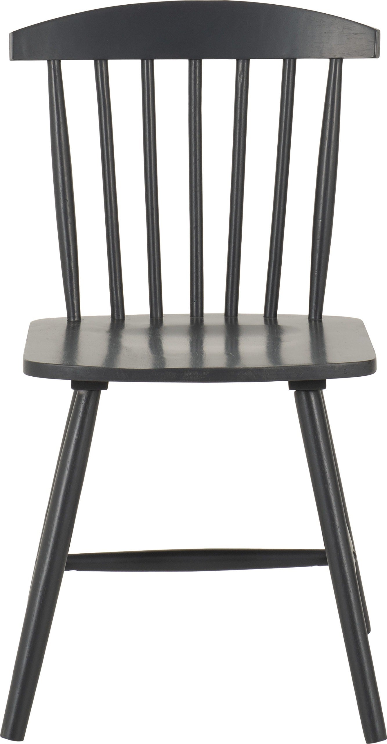 Emery Dining Chair (X2 Per Box) - Dark Grey