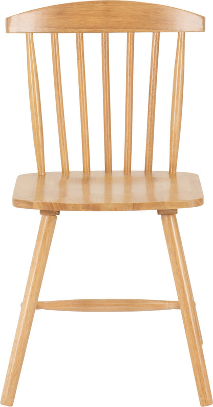 Emery Extending Dining Set (X4 Chairs) - Natural Oak Effect