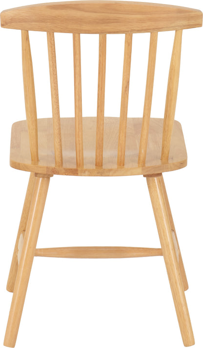 Emery Extending Dining Set (X4 Chairs) - Natural Oak Effect