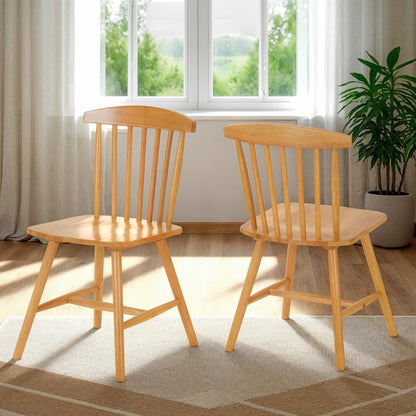 Emery Extending Dining Set (X6 Chairs) - Natural Oak Effect
