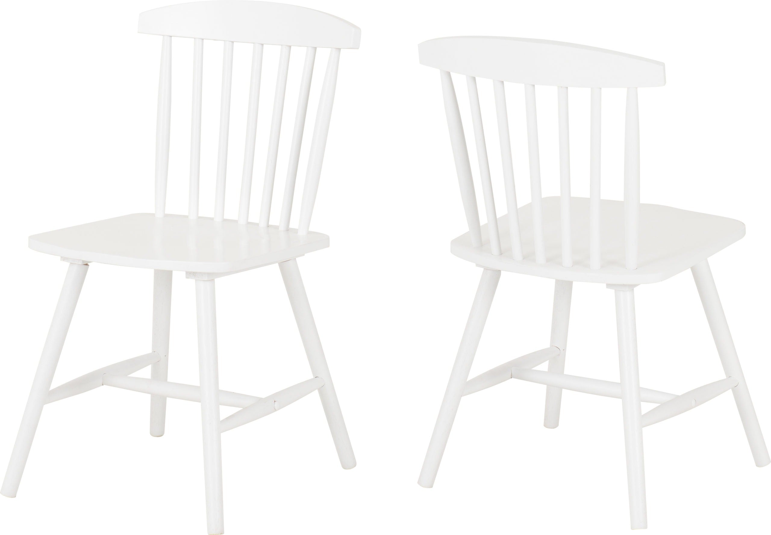 Emery Dining Chair (X2 Per Box) - White
