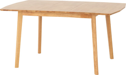Emery Extending Dining Set (X6 Chairs) - Natural Oak Effect