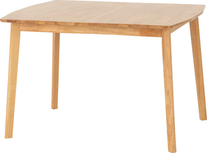 Emery Extending Dining Set (X6 Chairs) - Natural Oak Effect
