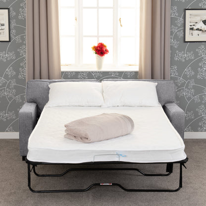 Eton Sofa Bed - Light Grey Fabric