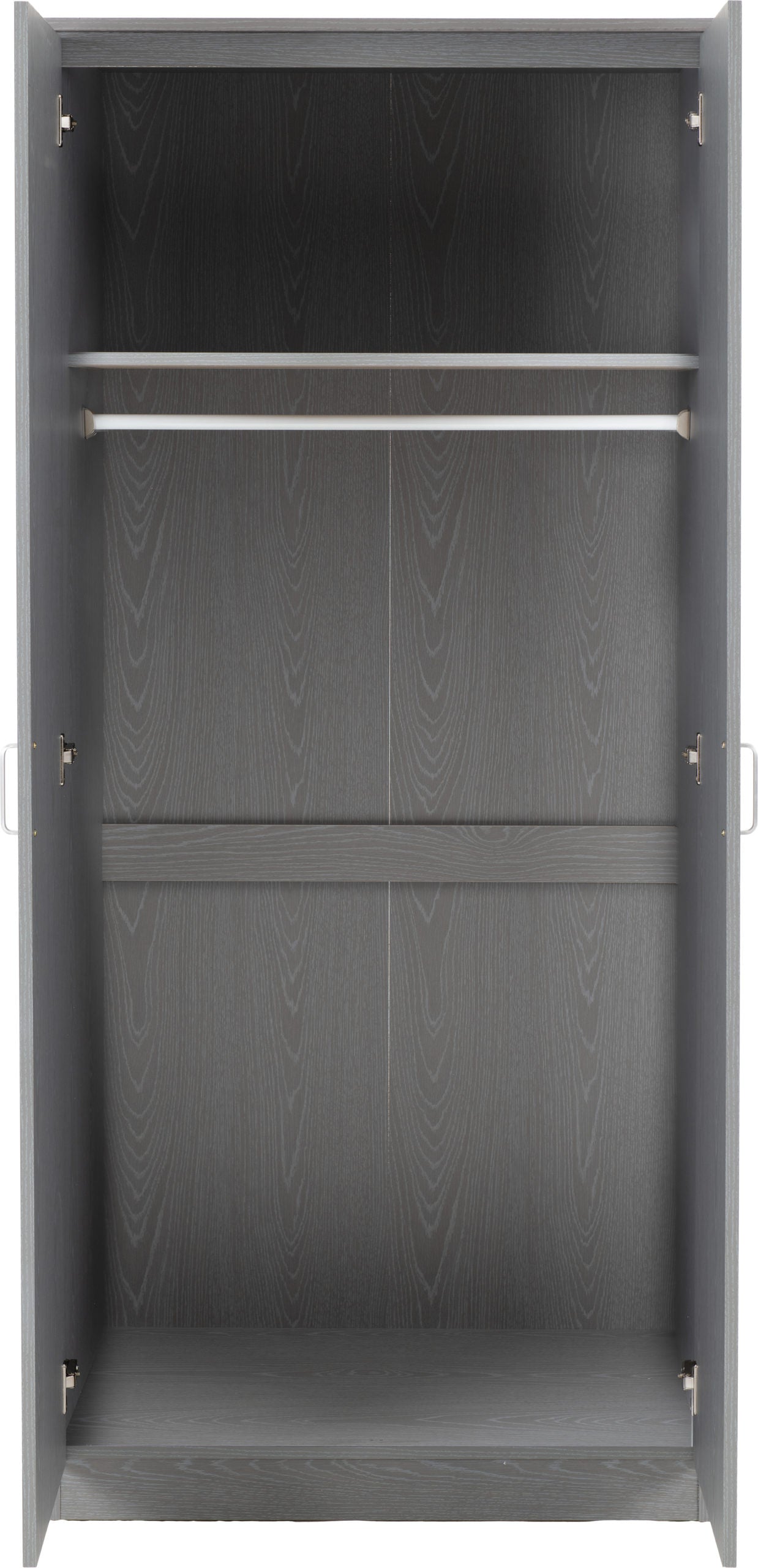 Felix 2 Door Wardrobe - Grey