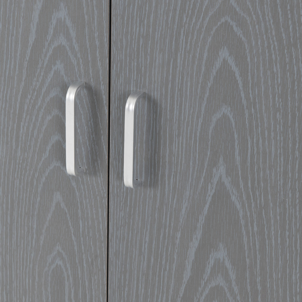 Felix 2 Door Wardrobe - Grey
