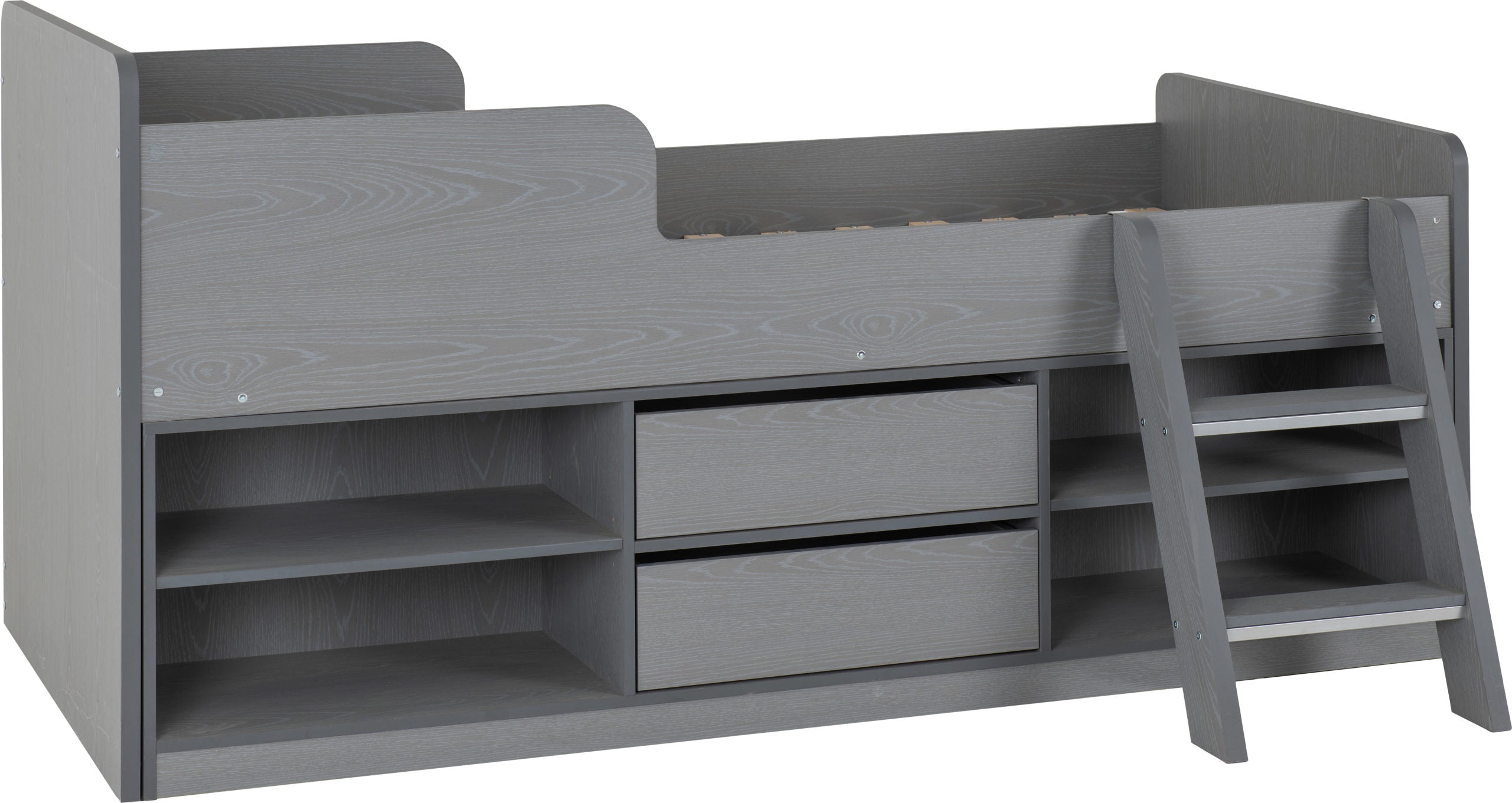 Felix Low Sleeper Bed - Grey