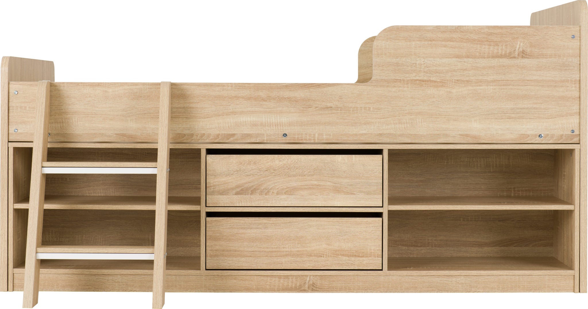 Felix Low Sleeper Bed - Light Sonoma Oak