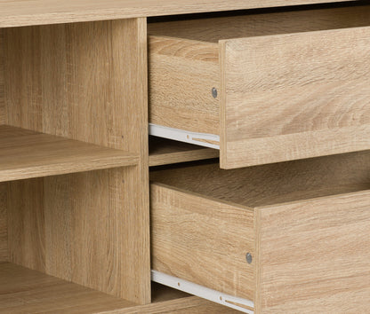 Felix Low Sleeper Bed - Light Sonoma Oak