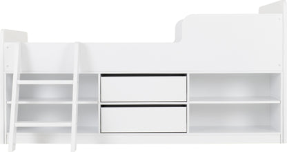 Felix Low Sleeper Bed - White