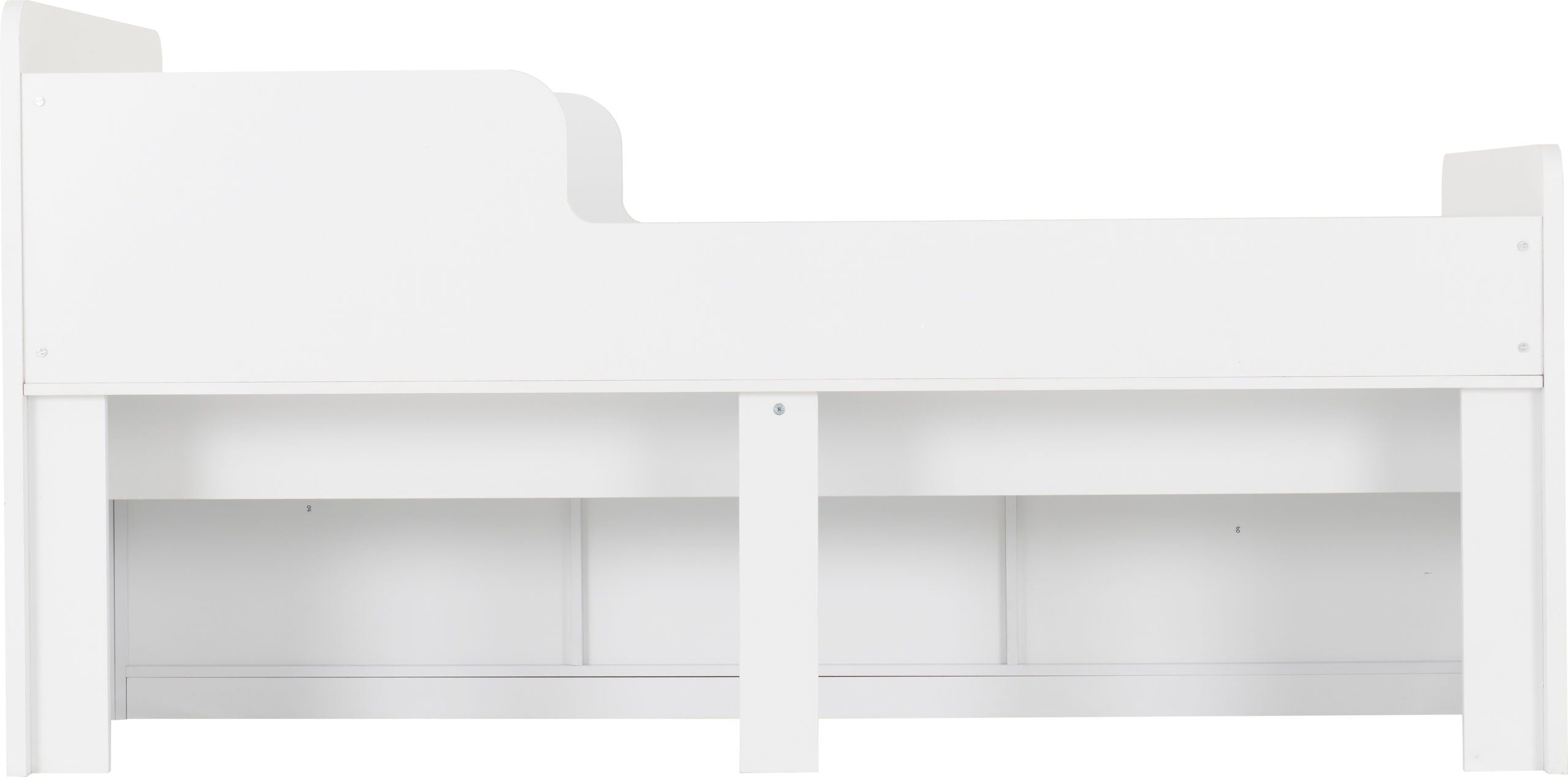 Felix Low Sleeper Bed - White