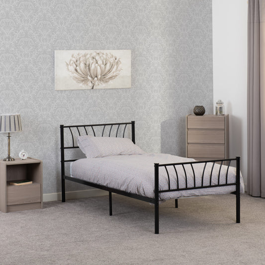 Harlow 3' Bed - Black