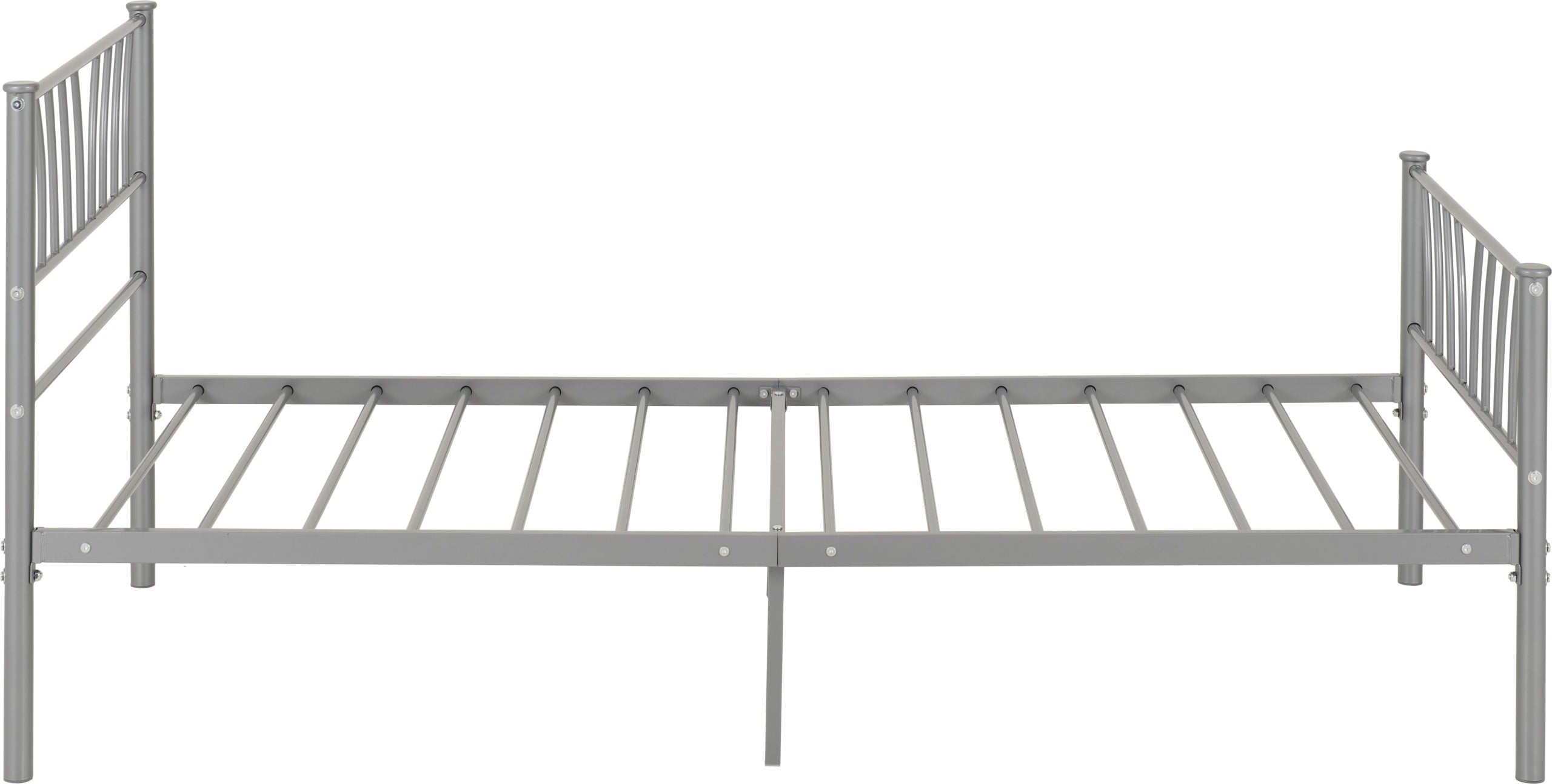 Harlow 3' Bed - Silver