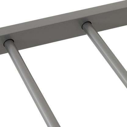 Harlow 3' Bed - Silver