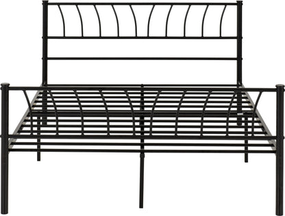 Harlow 4'6" Bed - Black