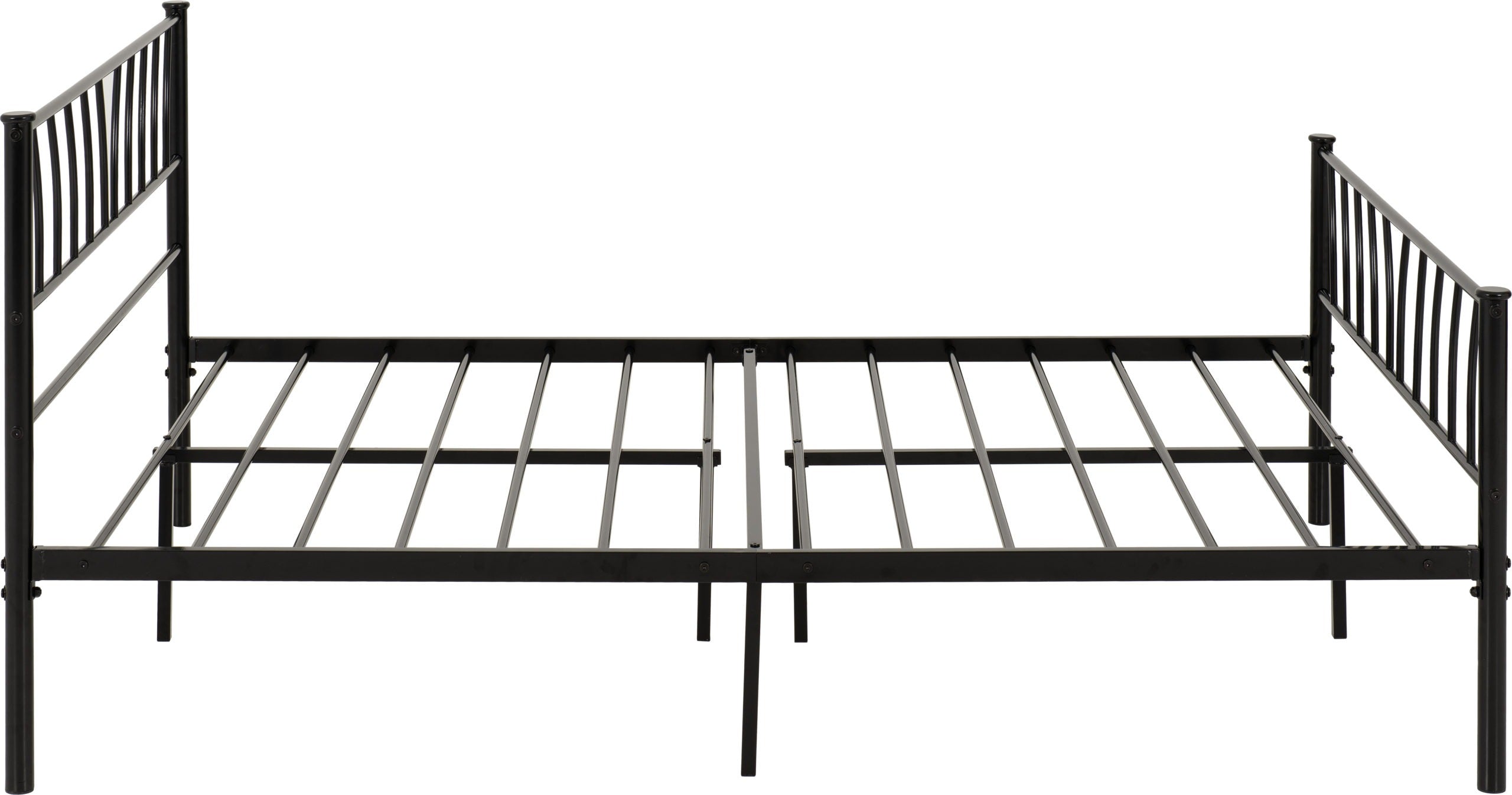 Harlow 4'6" Bed - Black