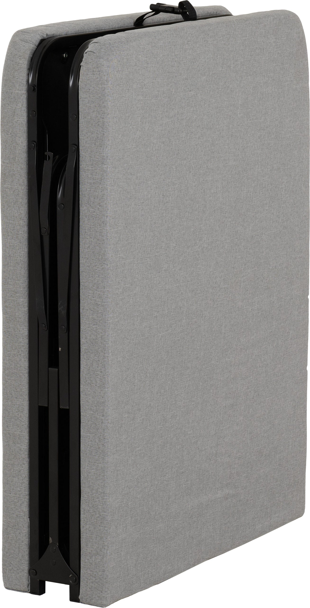 Jaden Folding Guest Bed - Black/Grey Fabric