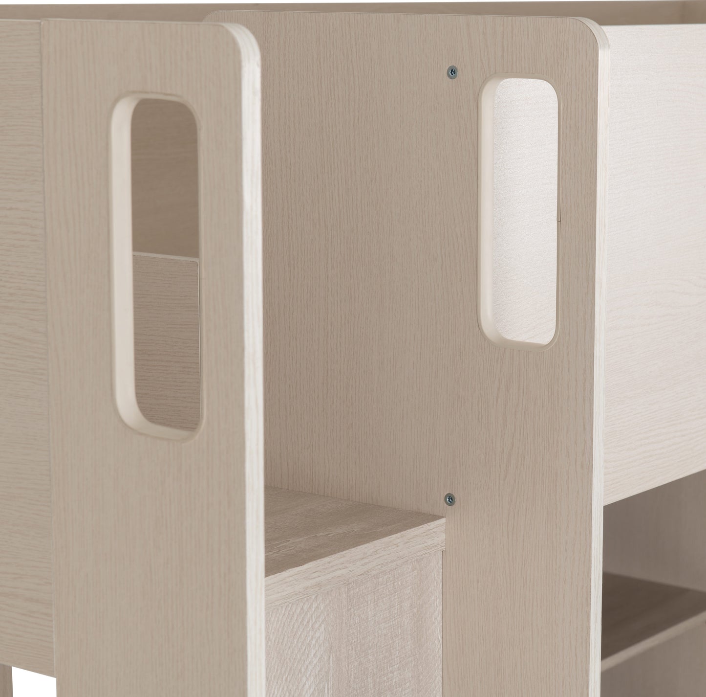 Jupiter High Sleeper Bed - White/Grey