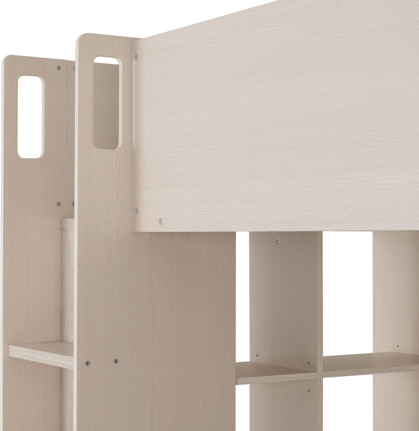 Jupiter High Sleeper Bed - White/Grey