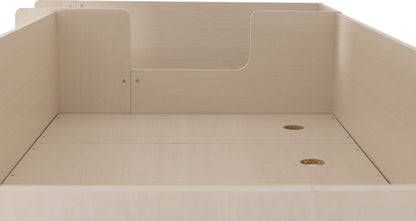 Jupiter High Sleeper Bed - White/Grey