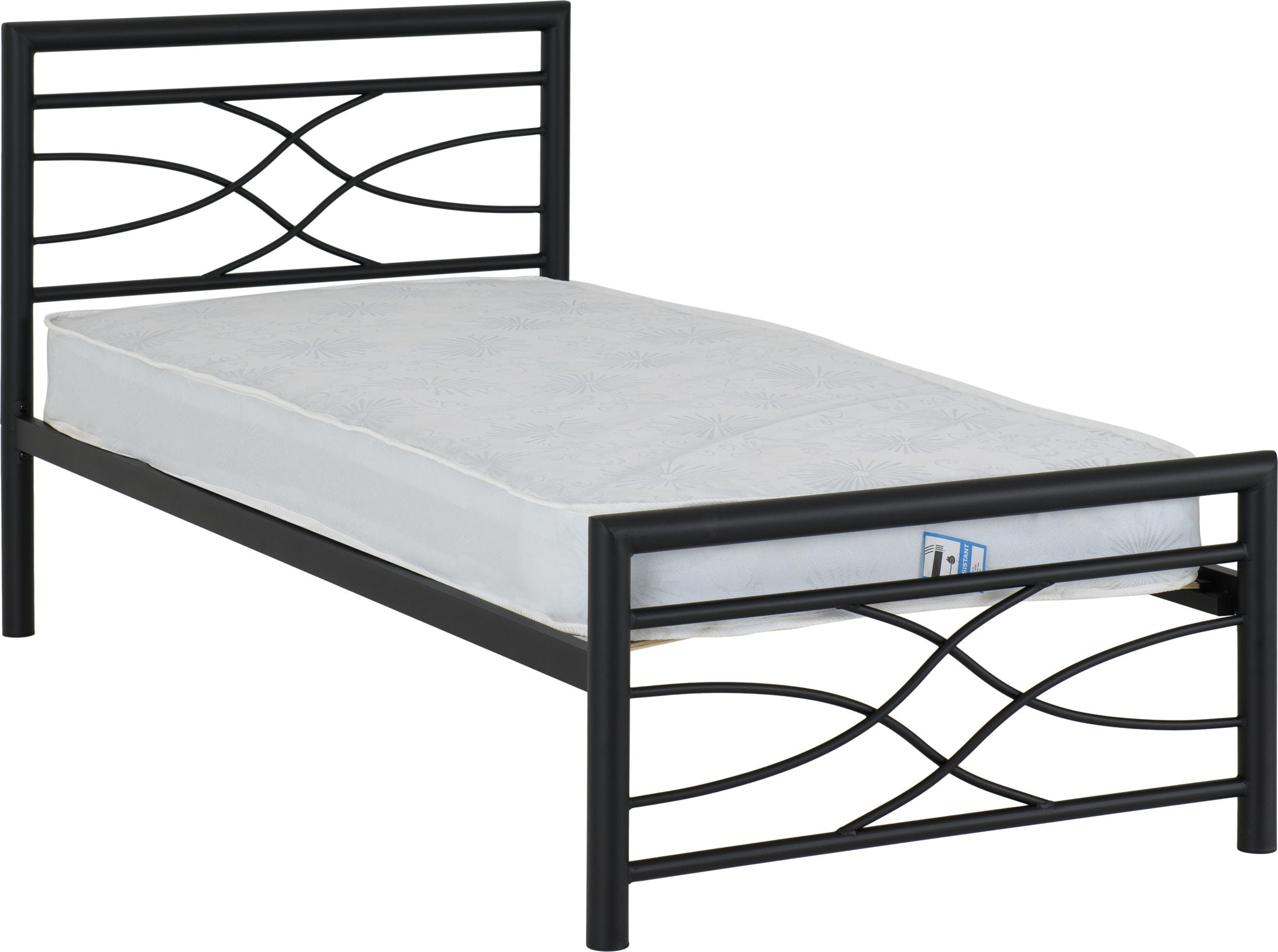 Kelly 3' Bed - Black