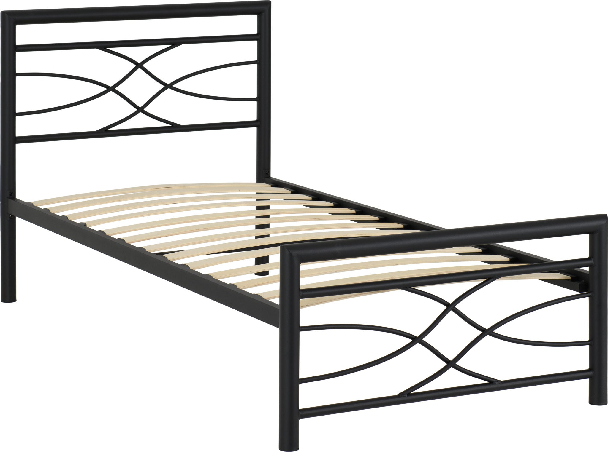 Kelly 3' Bed - Black