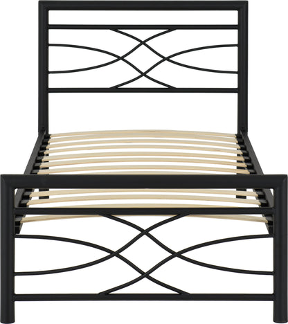 Kelly 3' Bed - Black