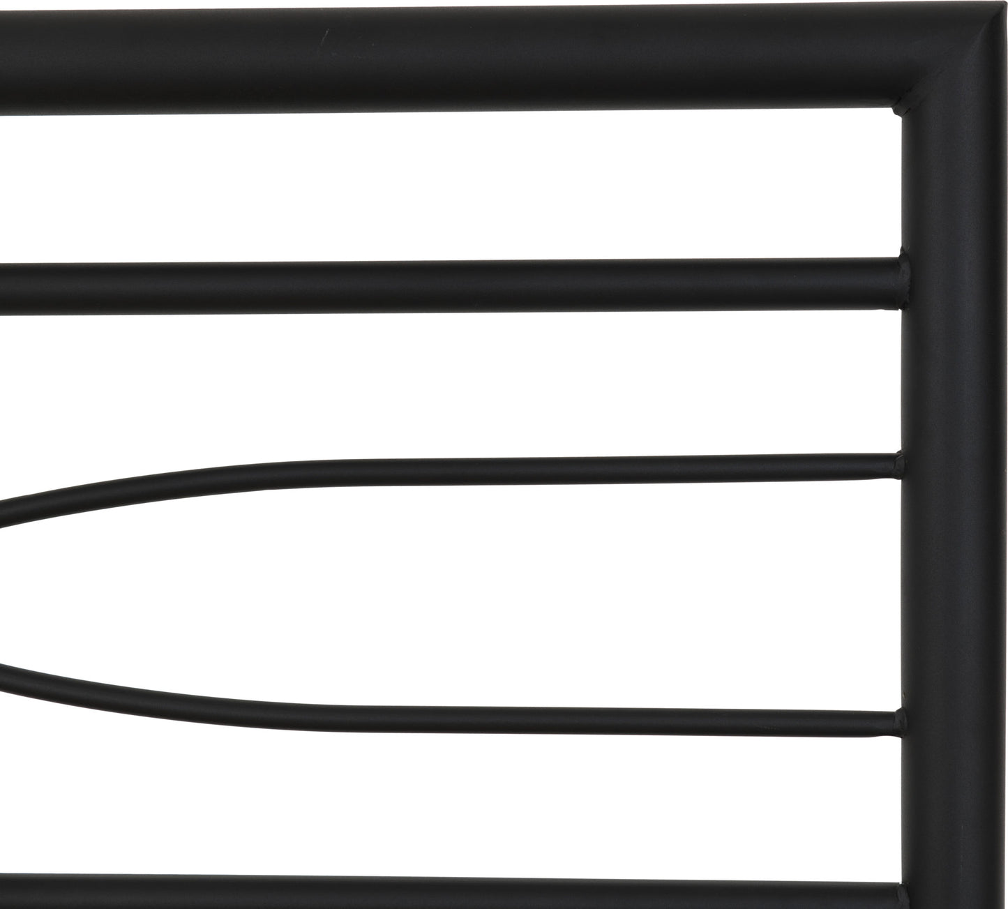 Kelly 4'6" Bed - Black