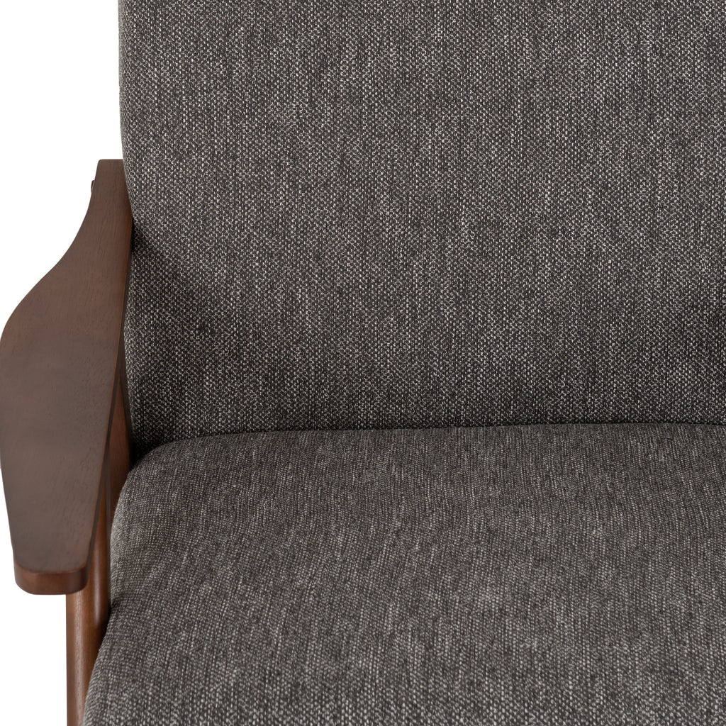 Kendra Rocking Chair - Grey Fabric