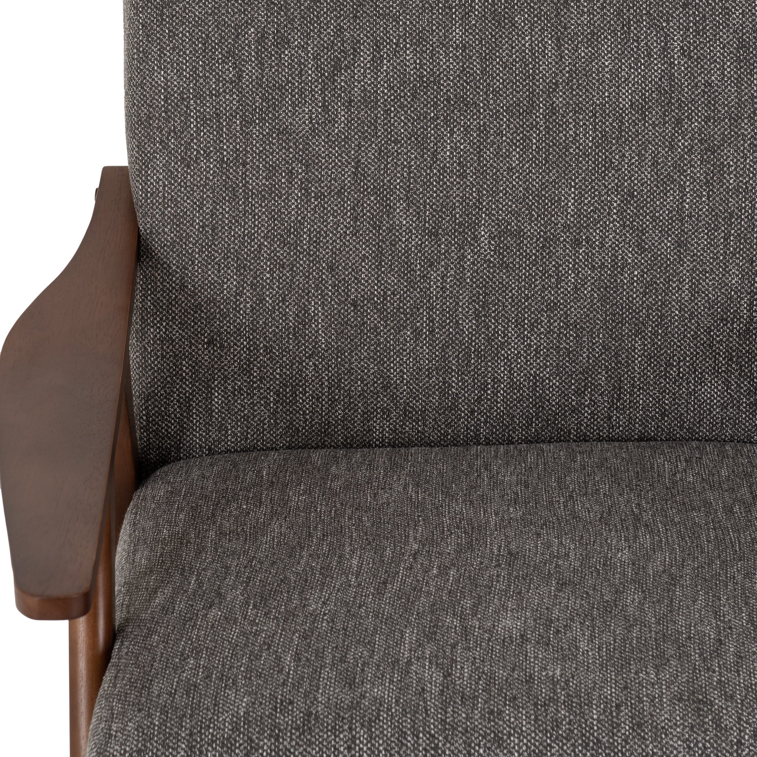 Kendra Rocking Chair - Grey Fabric
