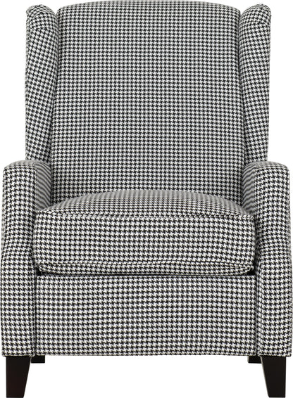Kensington Recliner Chair - Dogtooth Fabric