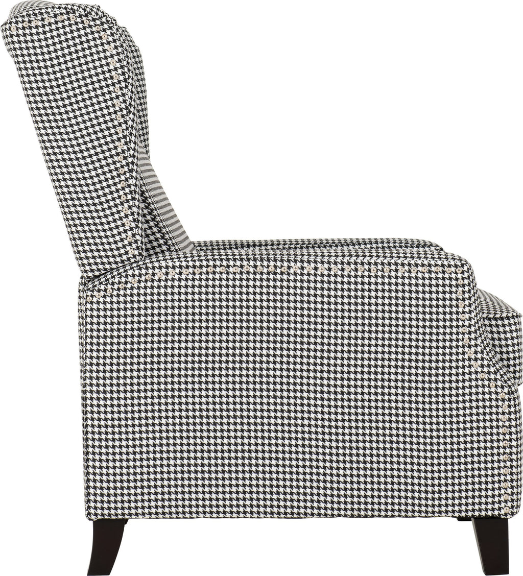 Kensington Recliner Chair - Dogtooth Fabric