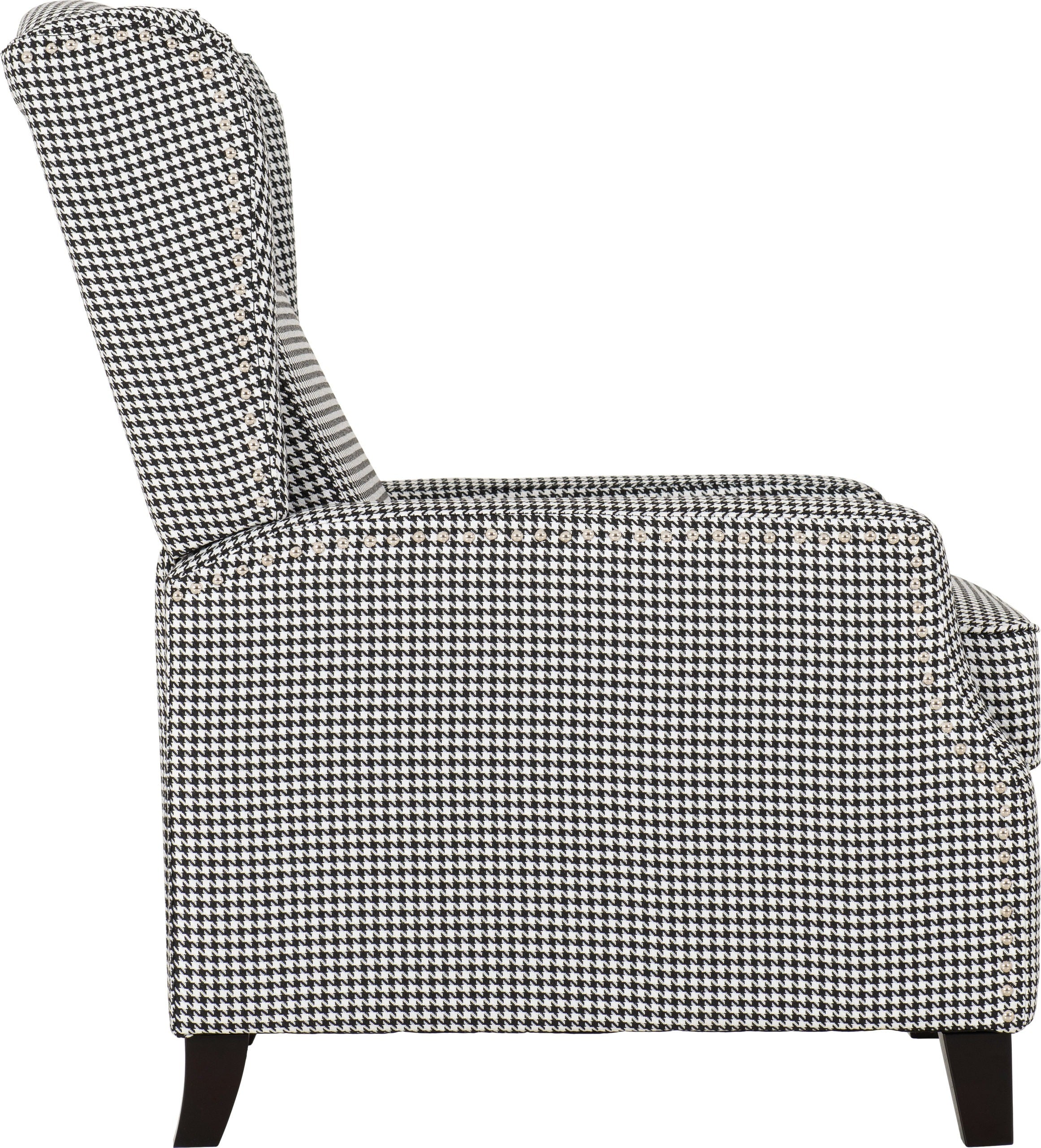 Kensington Recliner Chair - Dogtooth Fabric