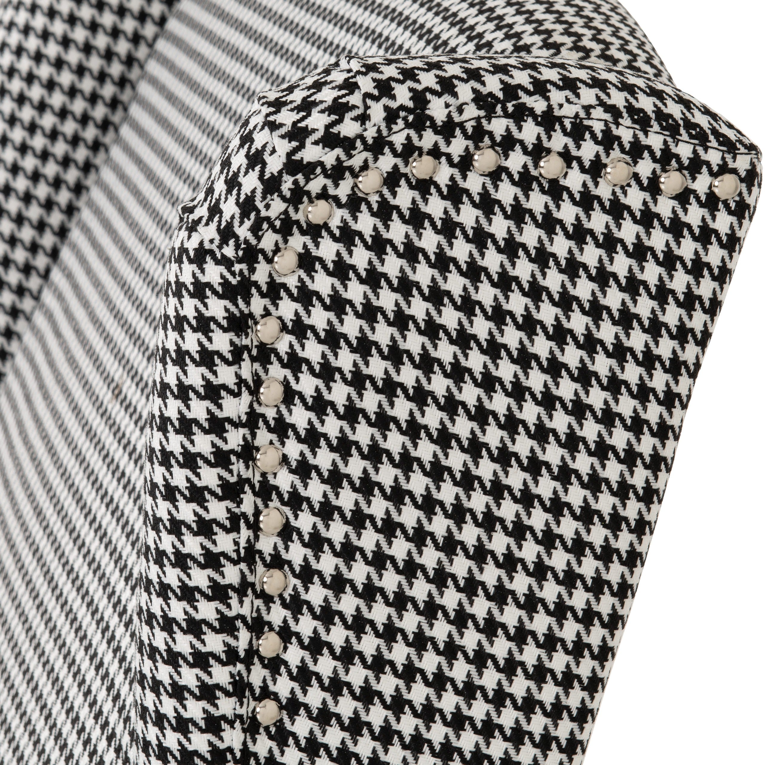 Kensington Recliner Chair - Dogtooth Fabric