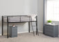 Kora Mid Sleeper Bed - Black