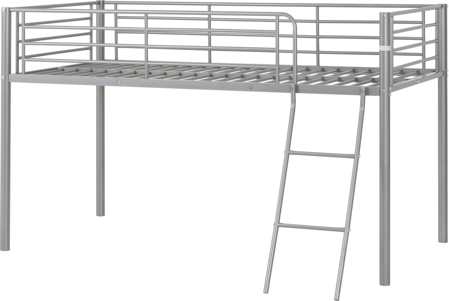 Kora Mid Sleeper Bed - Silver