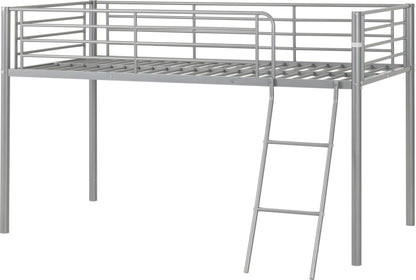 Kora Mid Sleeper Bed - Silver