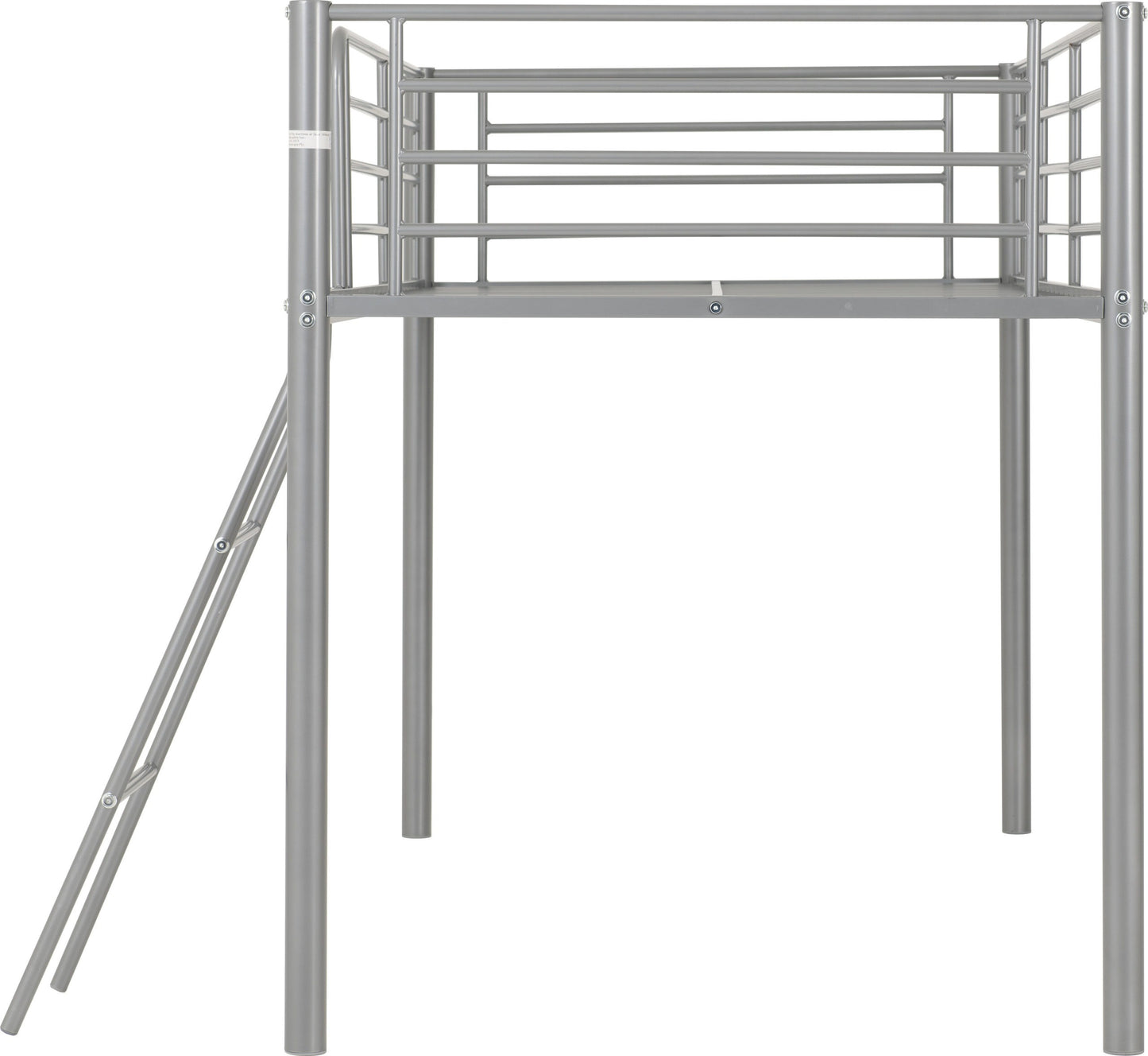 Kora Mid Sleeper Bed - Silver