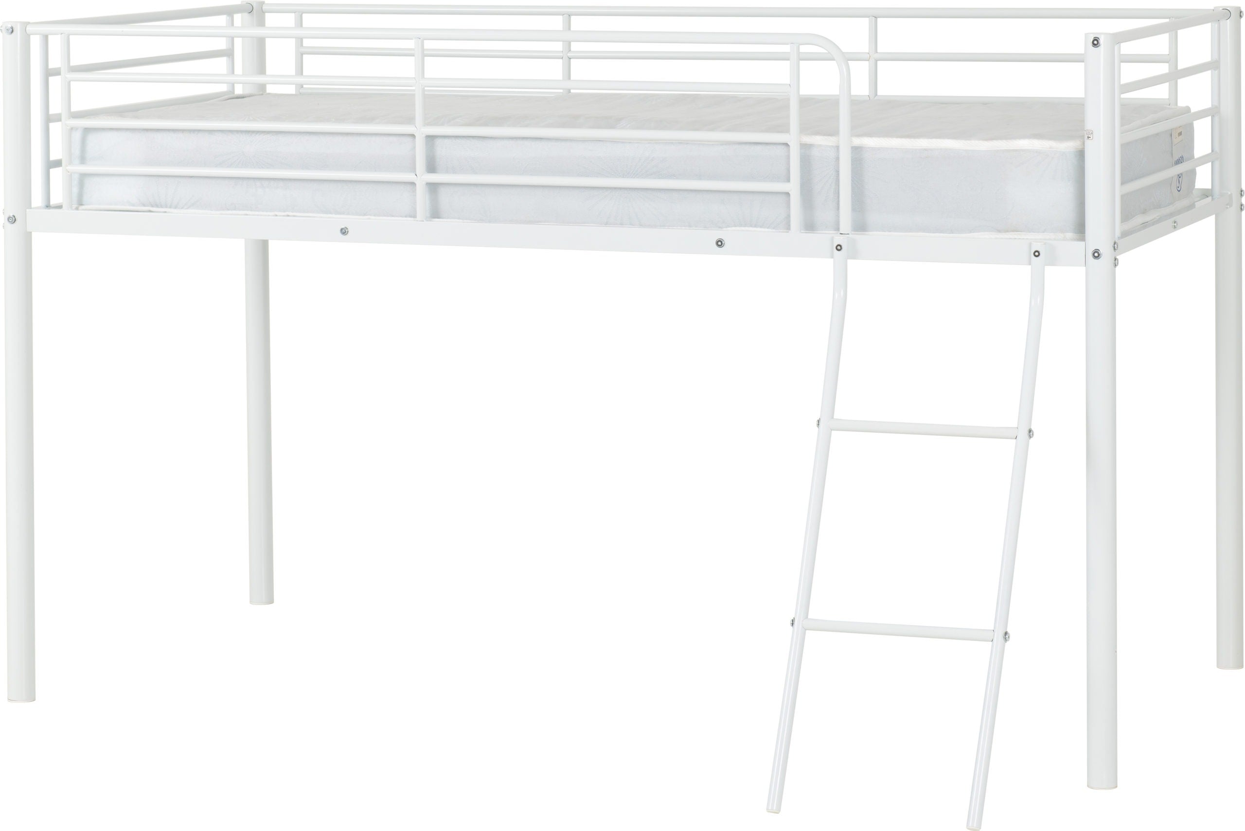 Kora Mid Sleeper Bed - White