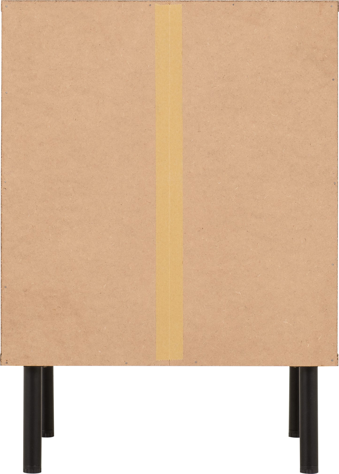 Leon 3 Drawer Bedside - Medium Oak Effect